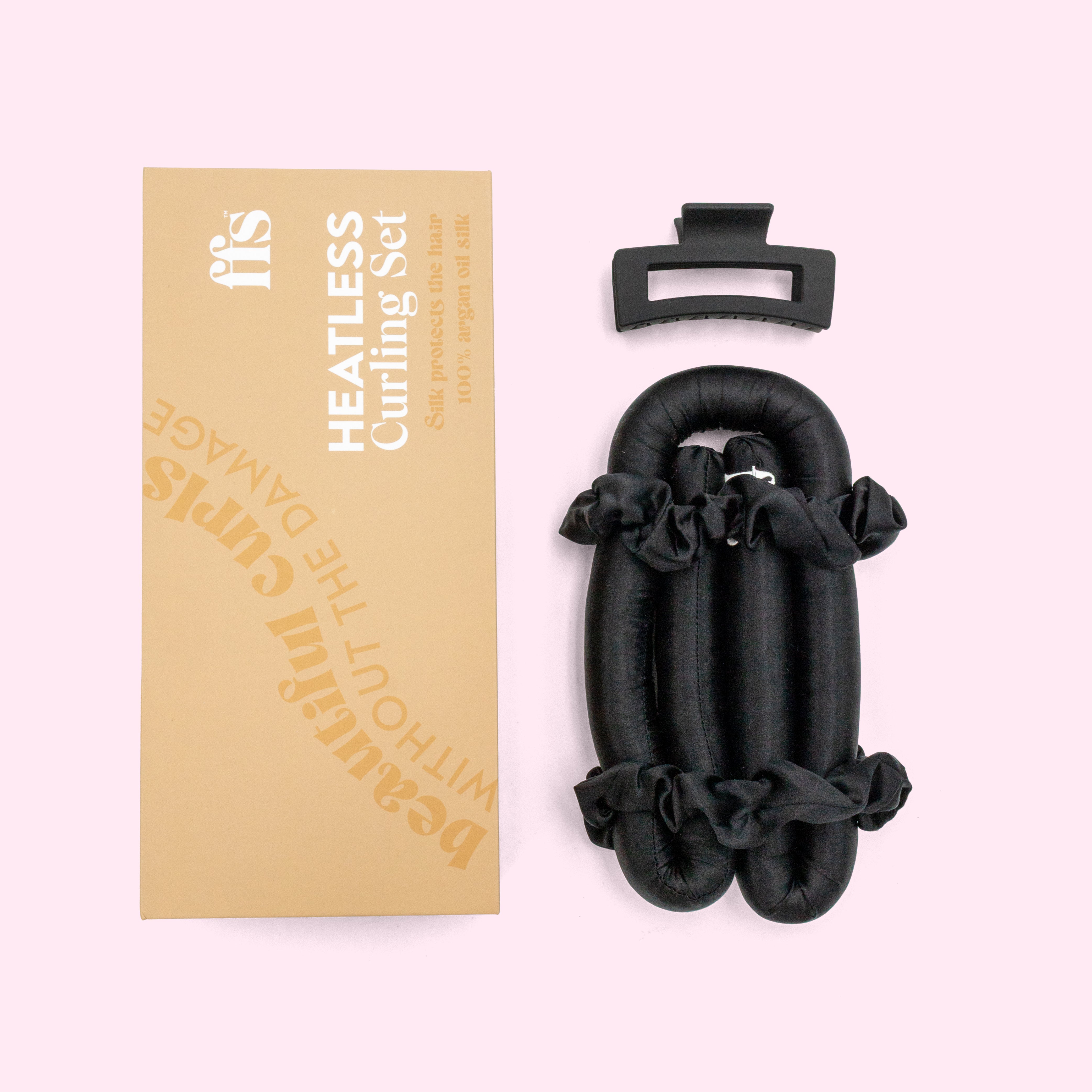 Effortlessly Easy Heatless Hair Curling Set