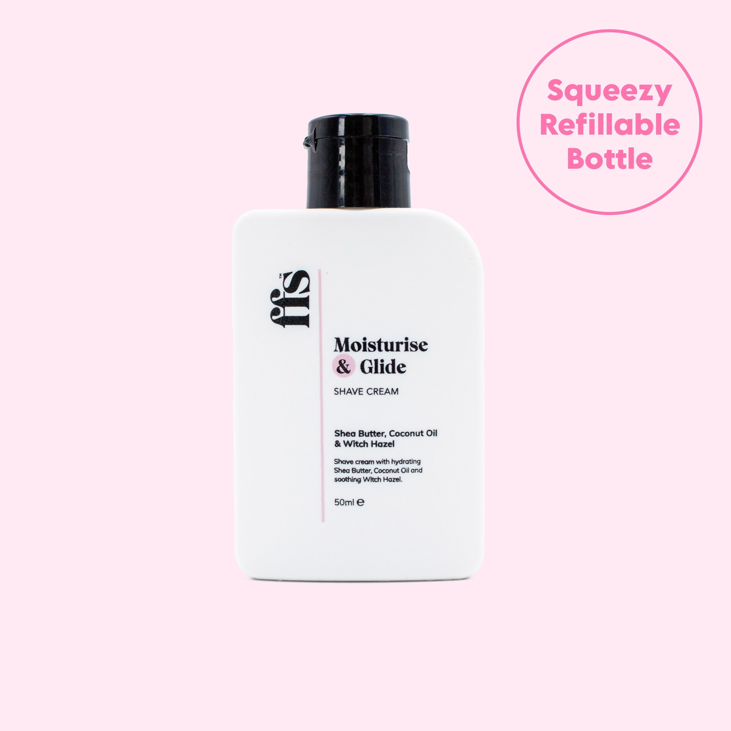 Moisturise & Glide: Shave Cream - Travel Size