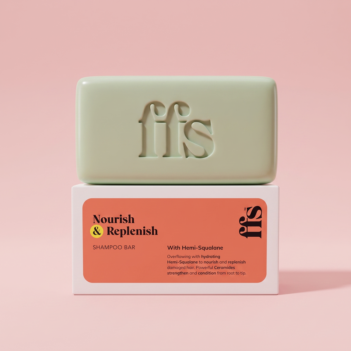 Nourish & Replenish: Shampoo Bar with Hemi-Squalane
