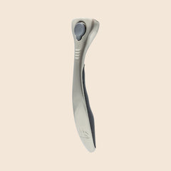The Fella Razor - Brushed Aluminium / Midnight Black
