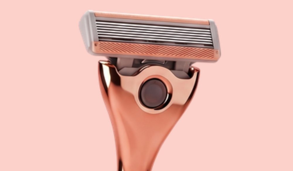 A close-up of the six-blade FFS head
