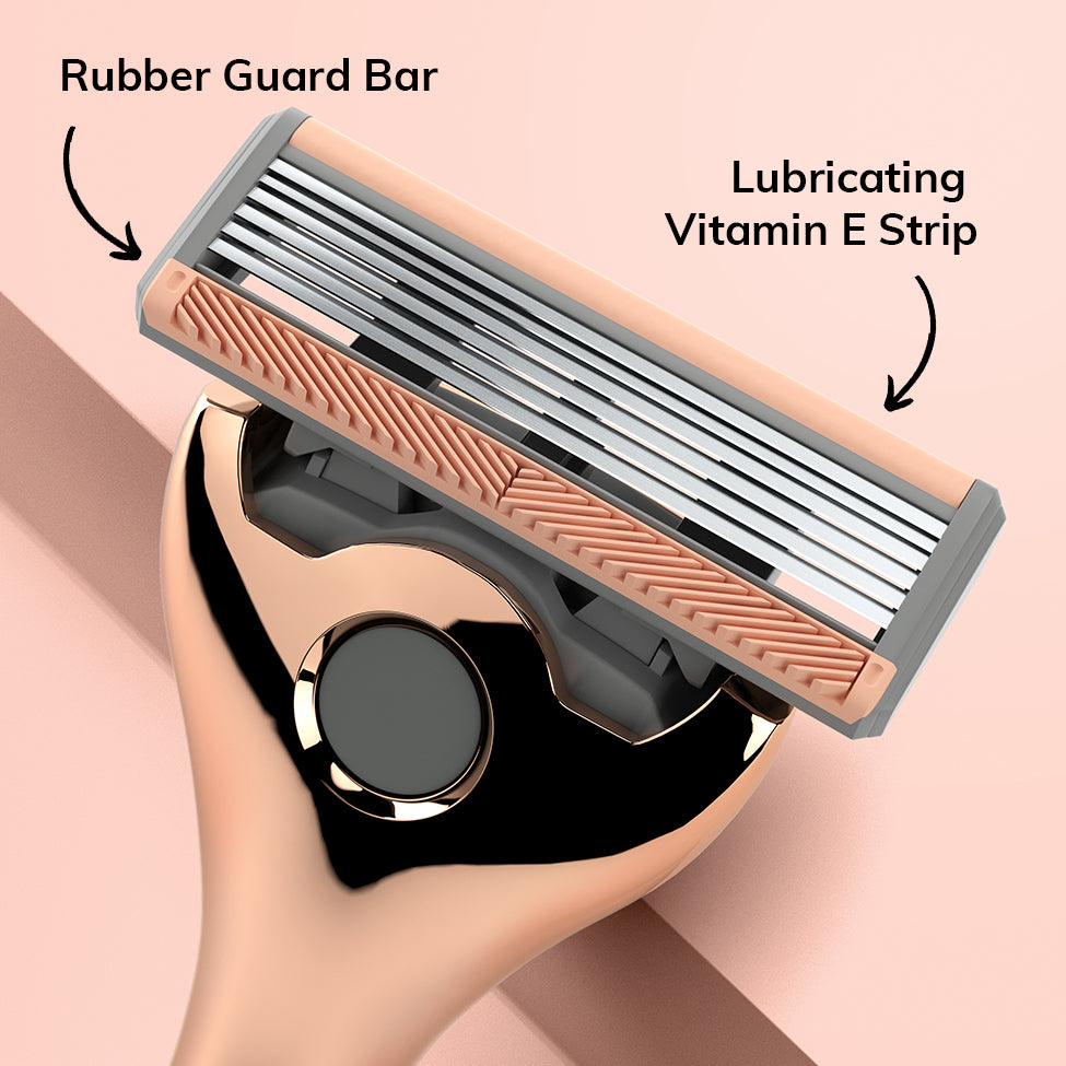 Deluxe Matte Razor Handle